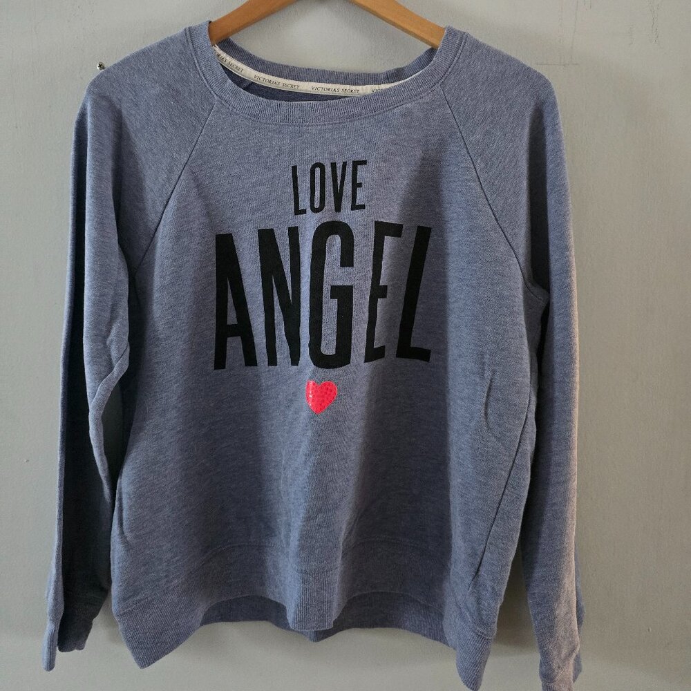 VICTORIAS SECRET LOVE ANGEL Sweatshirt size L